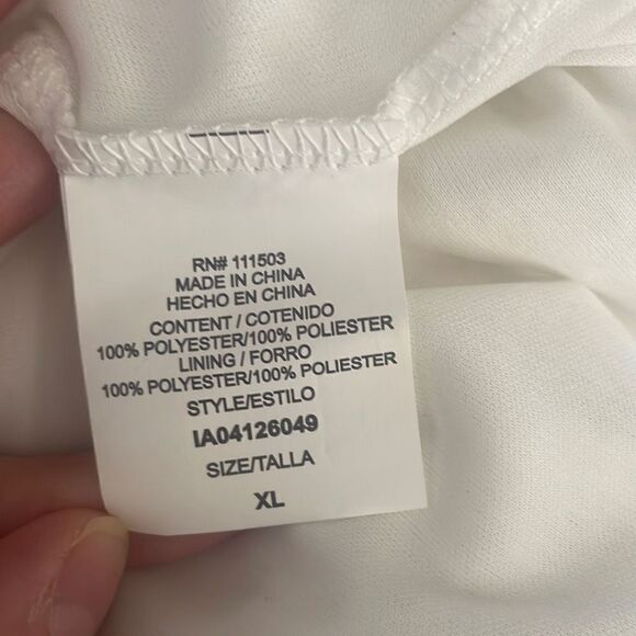 Crochet Floral Lace Midi Pencil Skirt - Picture 4 of 8